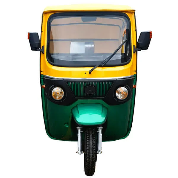 4 passenger Auto Rickshaw (2) Electric Auto Rickshaw – 4-Seater, 72V 3kW Motor – Model E5