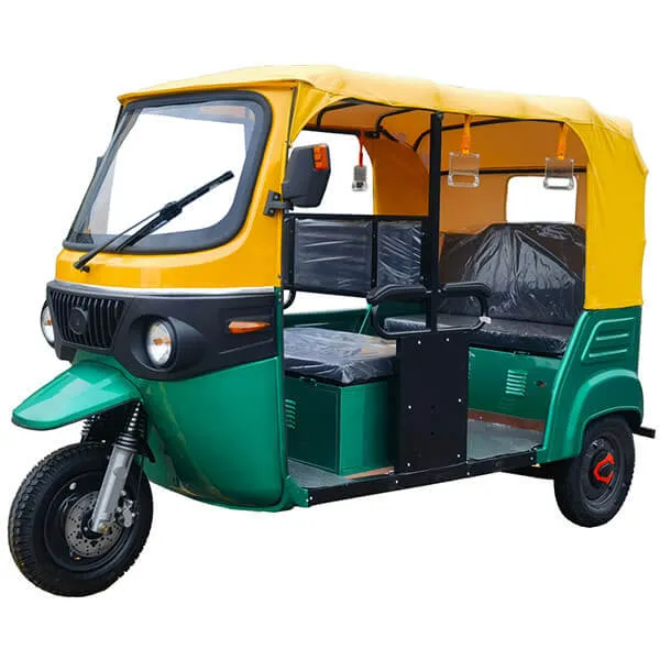 4 passenger Auto Rickshaw (4) Electric Auto Rickshaw – 4-Seater, 72V 3kW Motor – Model E5