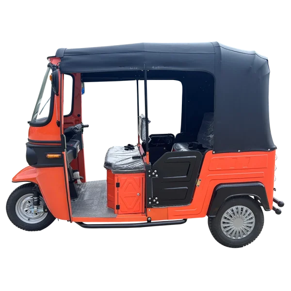 3-Seater Electric Tuk Tuk | 72V 3kW Motor | Model E6