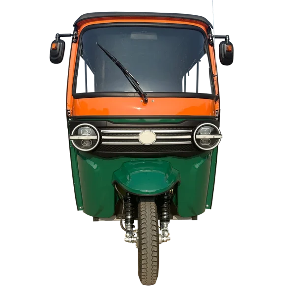 E7 Electric Passenger Rickshaw – Dual-Row Forward-Facing Seats | 6-Seater | 4kW Motor | High-Speed Model