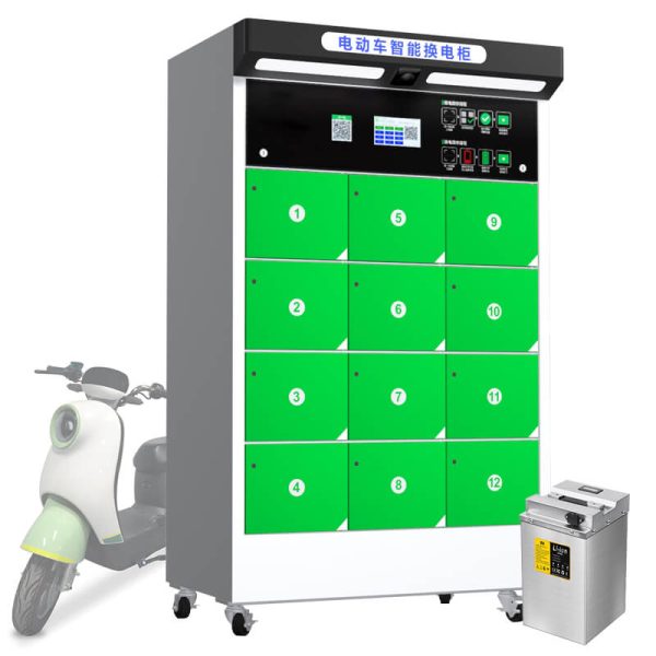12-Slot EV Battery Swapping Station for Electric Vehicles (1) 12-Slot EV Battery Swapping Station for Electric Vehicles