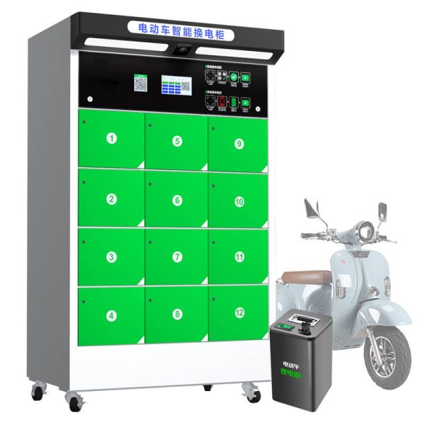 12-Slot EV Battery Swapping Station for Electric Vehicles (3) 12-Slot EV Battery Swapping Station for Electric Vehicles