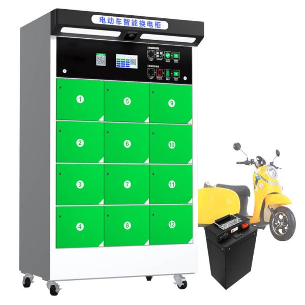 12-Slot EV Battery Swapping Station for Electric Vehicles (4) 12-Slot EV Battery Swapping Station for Electric Vehicles