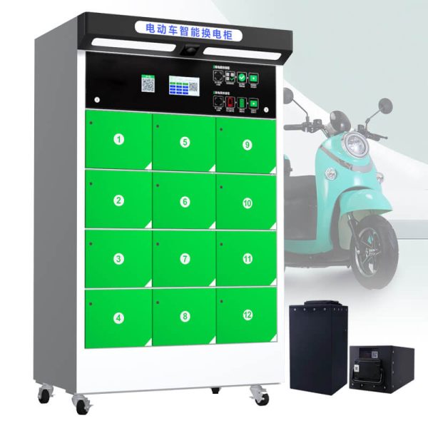 12-Slot EV Battery Swapping Station for Electric Vehicles (6) 12-Slot EV Battery Swapping Station for Electric Vehicles