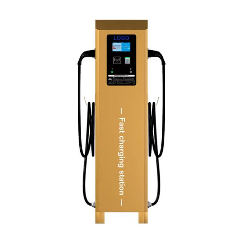 Fast EV Charging Station with 2 Charging Guns
