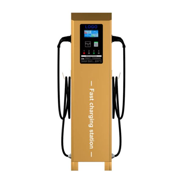 Fast EV Charging Station with 4 Charging Guns