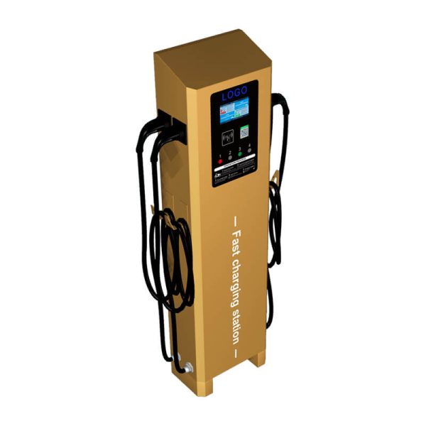 Fast EV Charging Station with 4 Charging Guns