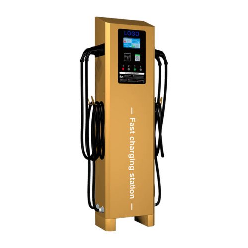 Fast EV Charging Station with 4 Charging Guns